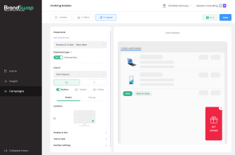Set up how and where you want the rewards to appear