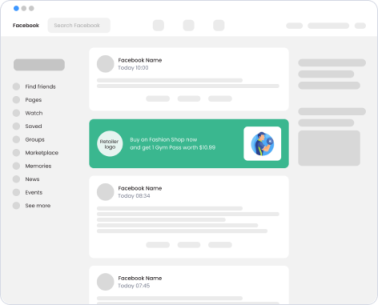 Enable partner rewards on publishers, social and email